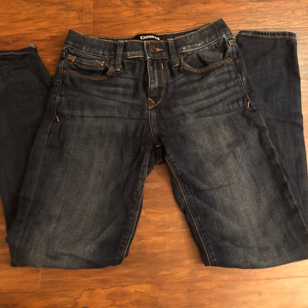 Express Mid-Rise Legging (size 2R)
